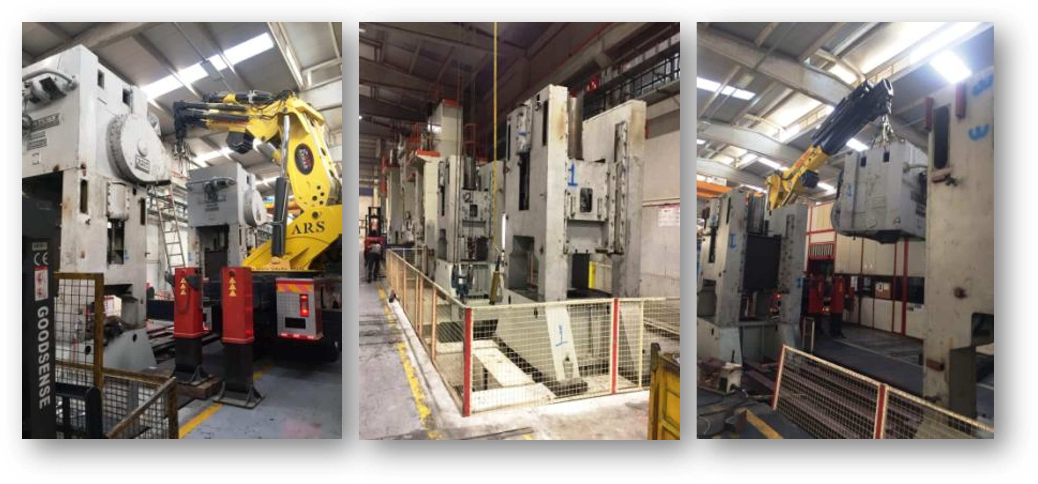 JMW 630T Pres Demontaj, revizyon ve montajı