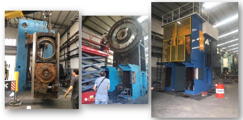 SiSTAŞ FORGING 4000T SMERAL Pres Montajı