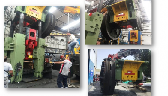 TİRSAN KARDAN 1600 TON ERFURT Pres Revizyonu