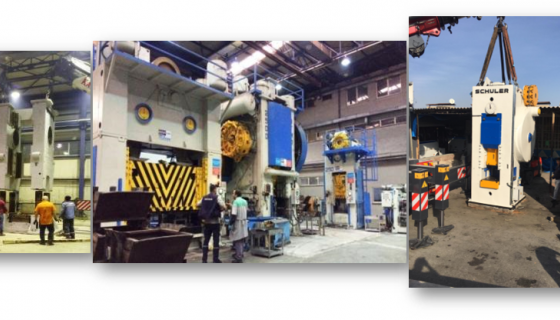 TEKNOROT 2500 TON, 500 TON, 250 TON VERONEZH Pres Montajı