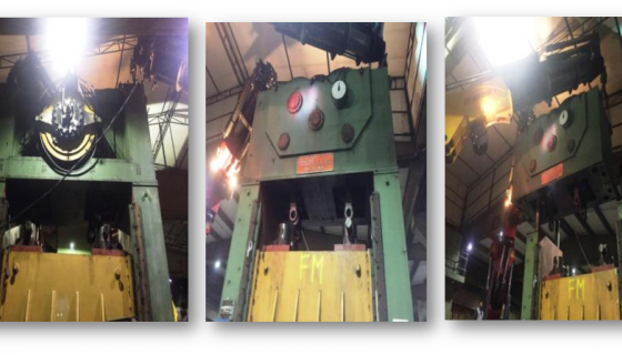 TITAN ASIA WHEEL 1200 TON RADAELLİ Pres Montajı