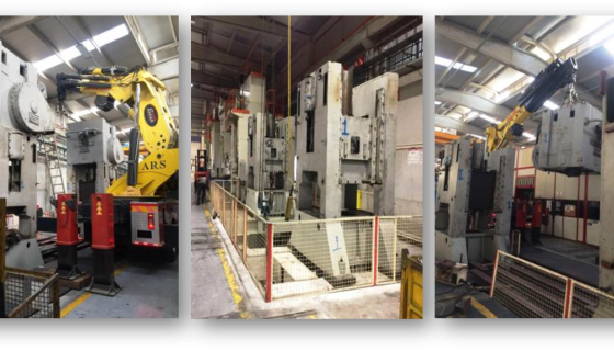 JMW 630T Pres Demontaj, revizyon ve montajı