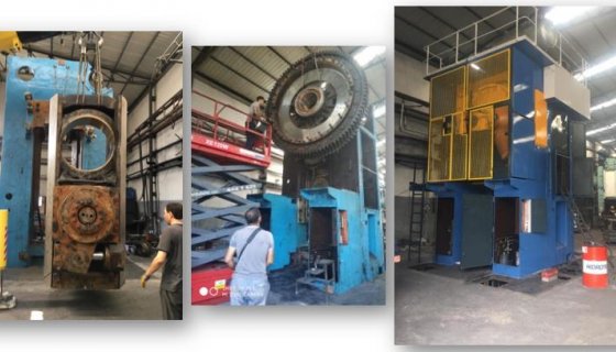 SiSTAŞ FORGING 4000T SMERAL Pres Montajı