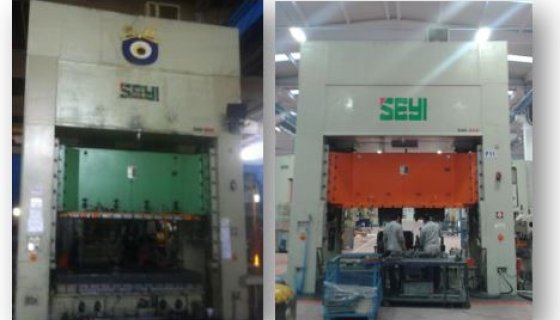 İzmir Kalıp (EKZA A.Ş.) 600T SEYI Pres